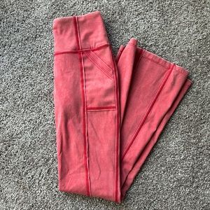 Free People Movement Ribbed Flare Pants